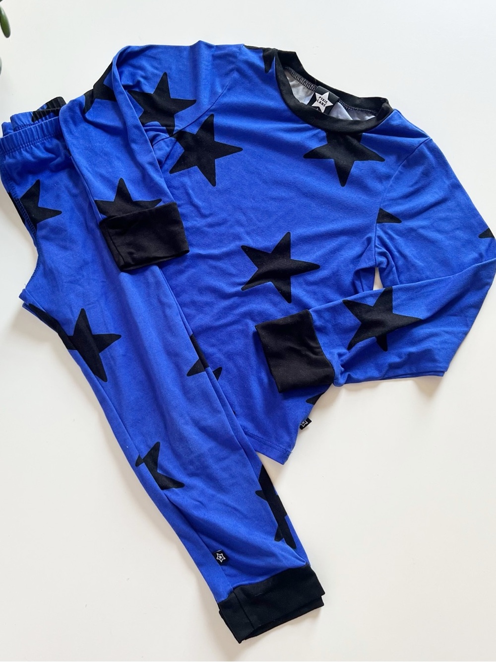 Pixie Lane Blue Star Pajama Lounge Set | Size 5